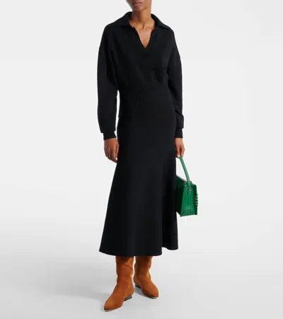 WALLY绒面革及膝靴