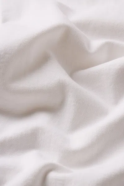 Frame Le Sleek Straight Jeans In White