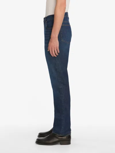 Frame Modern Straight Jeans In Blue