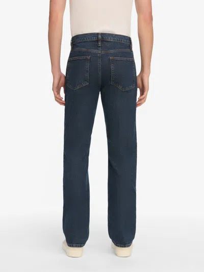 Frame Jetset Modern Straight Denim Jeans In Blue