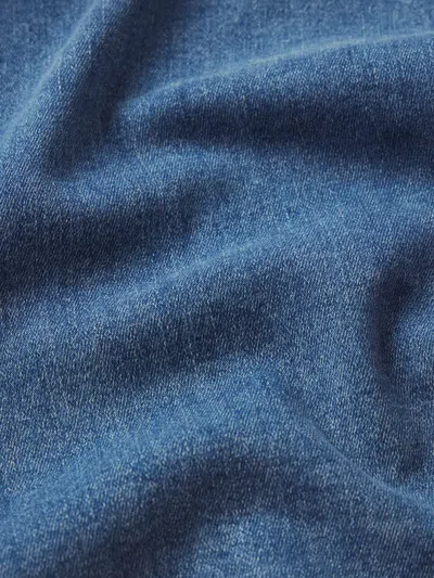 Frame Le High 'n' Tight Wide Leg Raw Cut Jeans In Blue