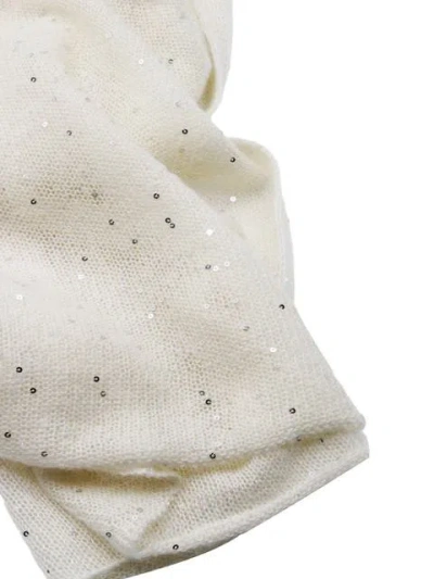 Fabiana Filippi Scarfs In White