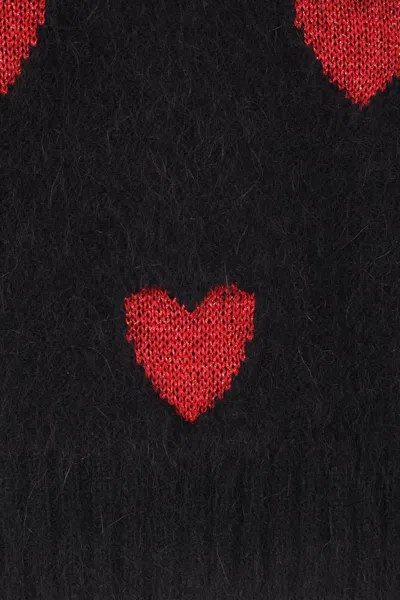 Valentino Garavani Jacquard Sweater In Black