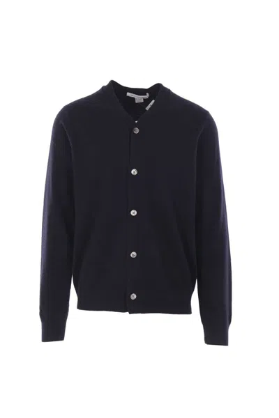 Comme Des Garçons Long-sleeved Sweater In Black