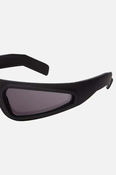 Rick Owens Biker-frame Sunglasses In Black