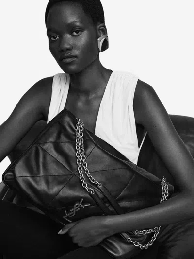 Saint Laurent Women's Jamie 4.3 Leather Bag In Black