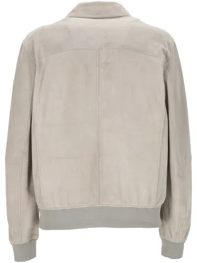 Peuterey Giubbino Destiny Suede Sabbia In Nude