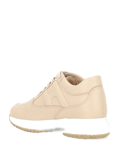 Hogan Women's Sneakers For High Performance In Beige