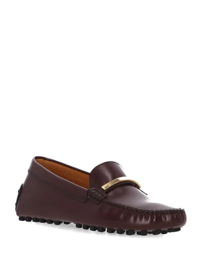 Tod's Flat Shoes In Brown