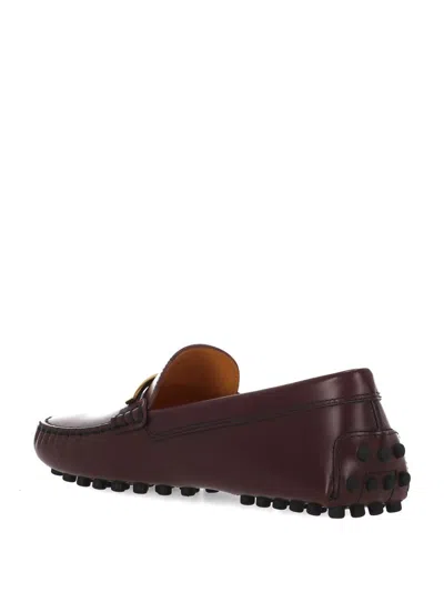 Tod's Flat Shoes In Brown