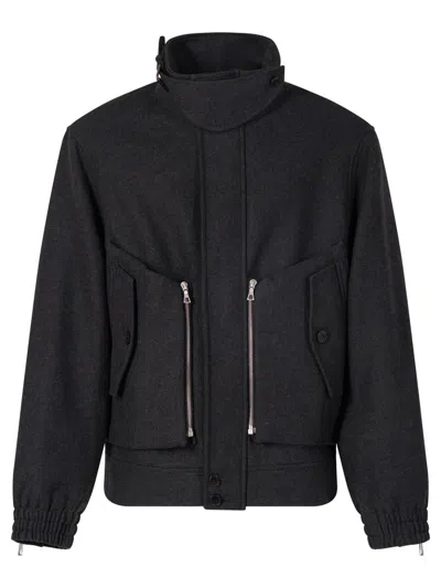 Dries Van Noten Venice Mid Weight Padded Jacket Clothing In Gray