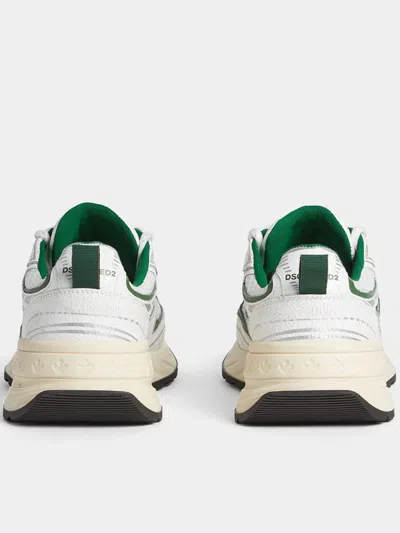 Dsquared2 Lace Up Sneakers In White