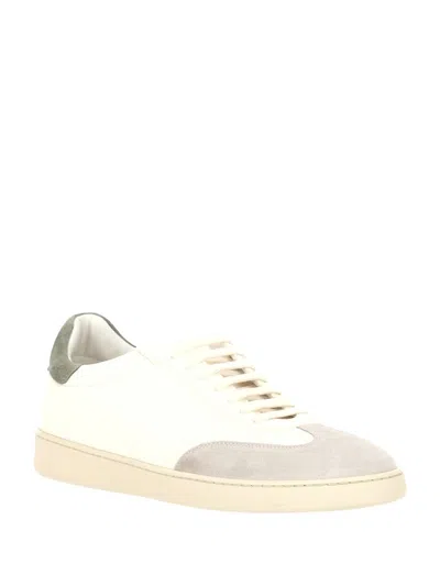 Stuart Weitzman Banner Sneakers With Durable Rubber Sole In White