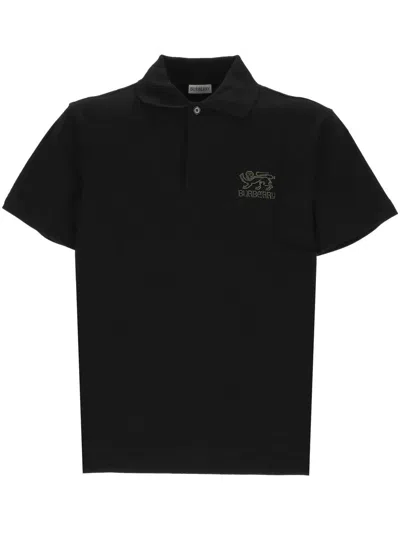 Burberry T-shirts And Polos In Black