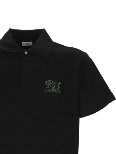 Burberry T-shirts And Polos In Black