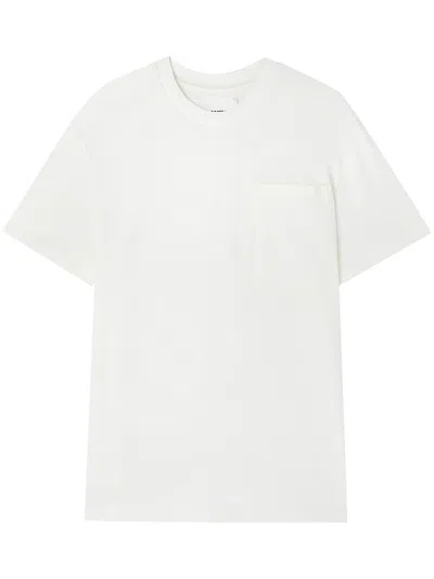 Jil Sander Cottton T-shirt In White