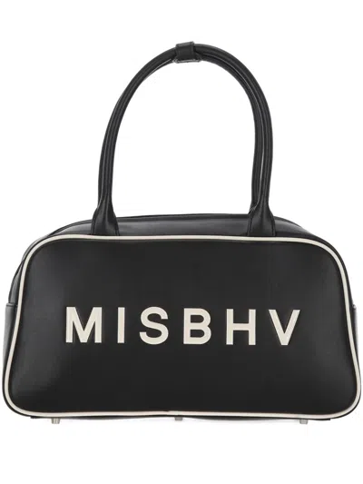 Misbhv Black Tote Bag In Black