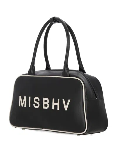 Misbhv Black Tote Bag In Black
