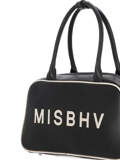 Misbhv Black Tote Bag In Black