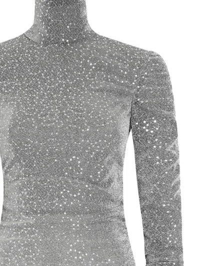 Dolce & Gabbana Sequinned Top In Gray