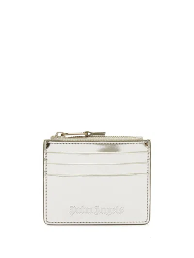 Palm Angels Wallets In Silver