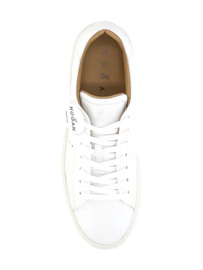 Hogan H672 Lace-up Sneakers In White