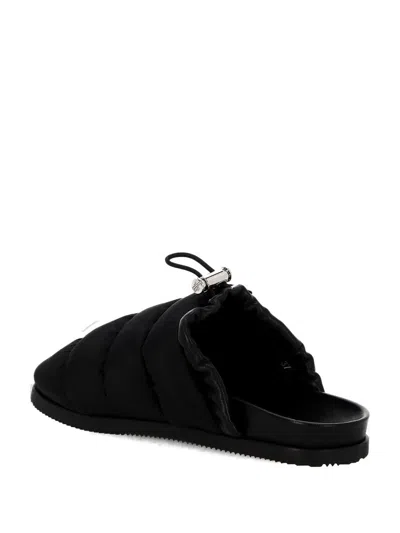Moncler Flat Shoes In Black
