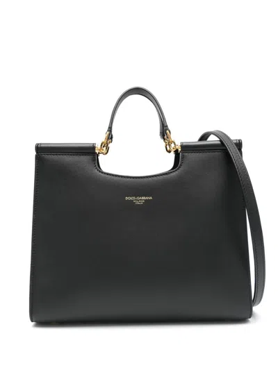 Dolce & Gabbana Dolce&gabbana Bag Shopping Sicily Small Black In Black