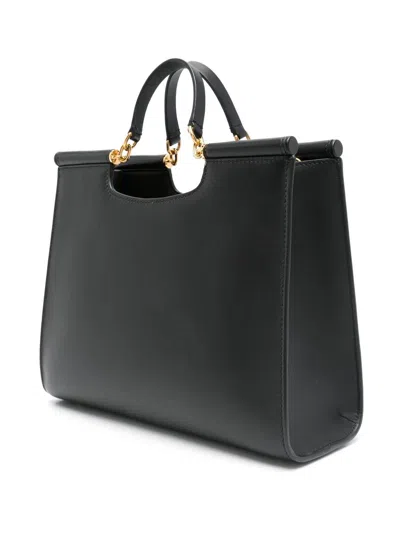 Dolce & Gabbana Dolce&gabbana Bag Shopping Sicily Small Black In Black