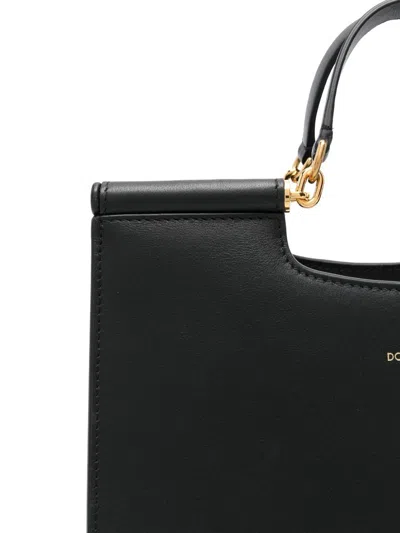 Dolce & Gabbana Dolce&gabbana Bag Shopping Sicily Small Black In Black