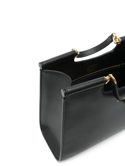 Dolce & Gabbana Dolce&gabbana Bag Shopping Sicily Small Black In Black