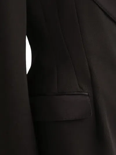 Dolce & Gabbana Double-breasted Blazer Peak Lapels In Black