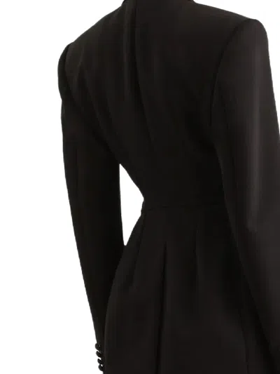 Dolce & Gabbana Double-breasted Blazer Peak Lapels In Black