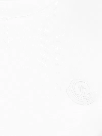Moncler T-shirts And Polos In White