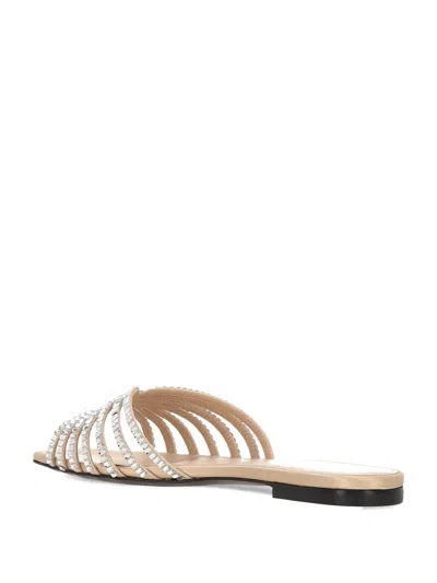 Alevì Milano Sandals In Beige