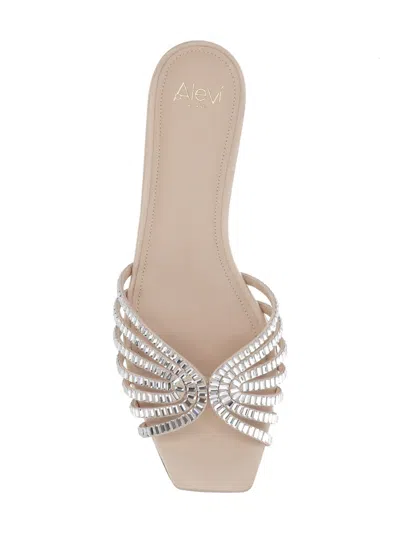 Alevì Milano Sandals In Beige