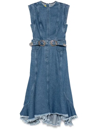 Marques' Almeida Marques Almeida Dresses In Blue