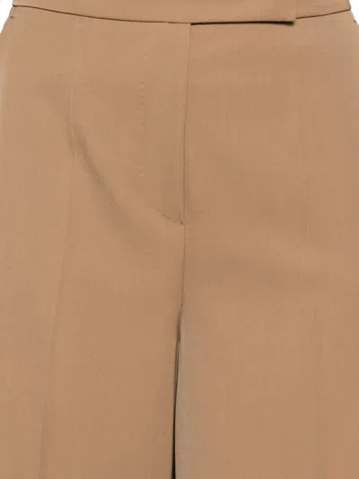 Max Mara Trousers In Neutral