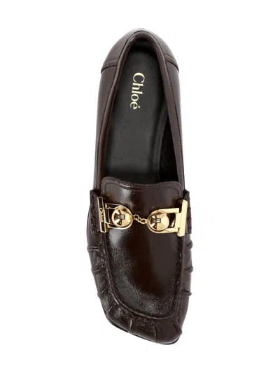 Chloé Flat Shoes In Brown