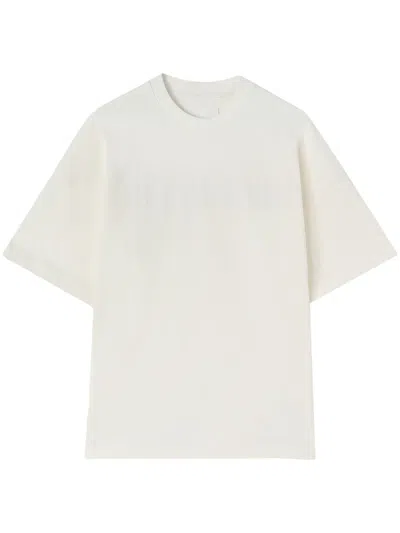 Jil Sander Men Printed T-shirt In White