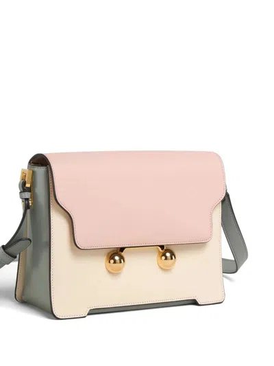 Marni Trunkaroo Medium Shoulder Bag In Pink
