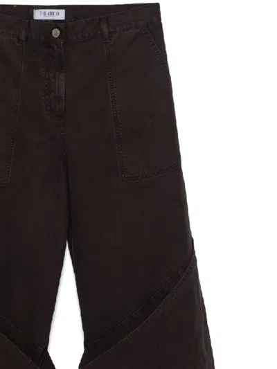 Attico The  Trousers In Brown