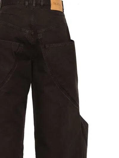 Attico The  Trousers In Brown