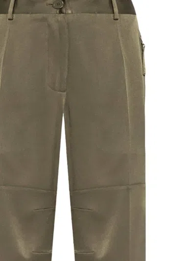 Helmut Lang Trousers In Green