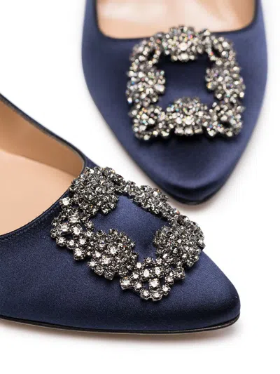 Manolo Blahnik With Heel In Blue