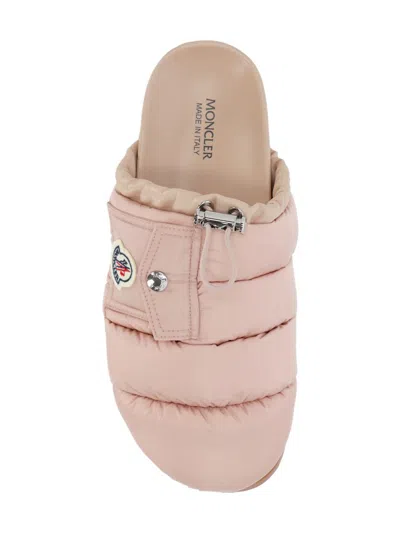 Moncler Flat Shoes In Pink
