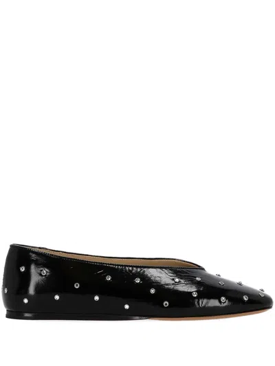 Le Monde Beryl Flat Shoes In Black