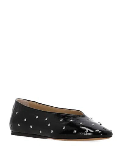 Le Monde Beryl Flat Shoes In Black