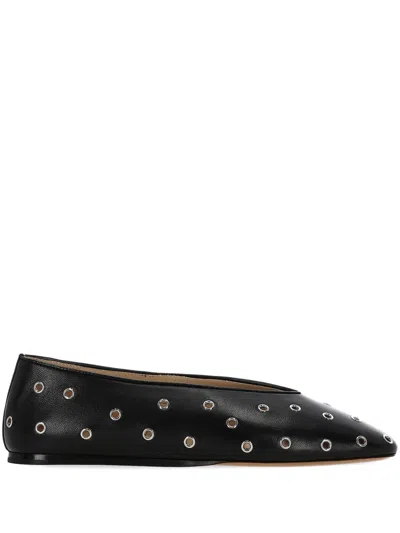 Le Monde Beryl Flat Shoes In Black