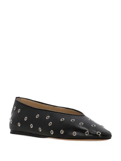 Le Monde Beryl Flat Shoes In Black